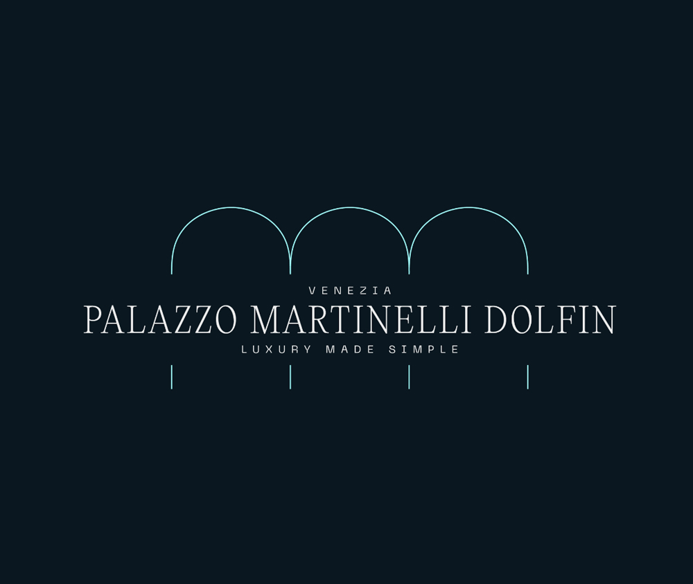 Brand identity Palazzo Martinelli Dolfin Venezia